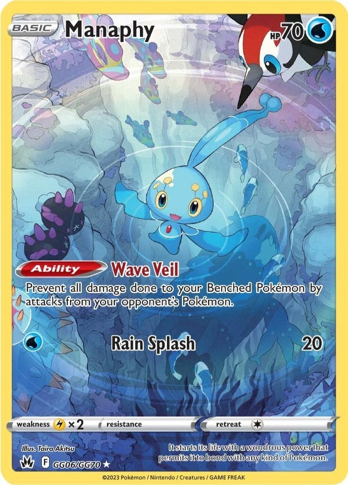 Image for Manaphy (GG06/GG70) [Crown Zenith: Galarian Gallery]