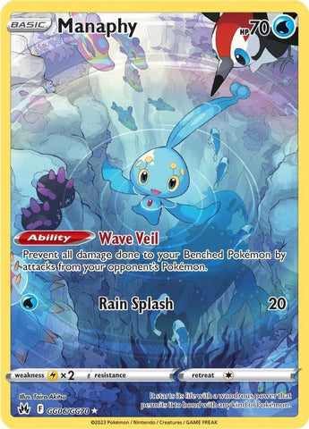 Image for Manaphy (GG06/GG70) [Crown Zenith: Galarian Gallery]
