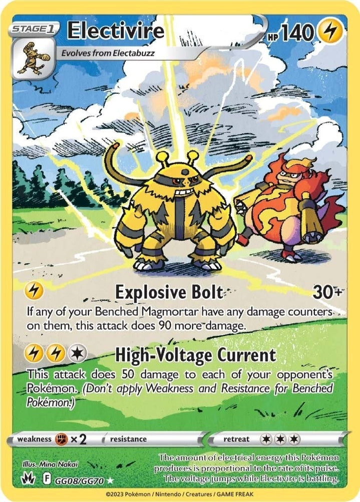 Image for Electivire (GG08/GG70) [Crown Zenith: Galarian Gallery]