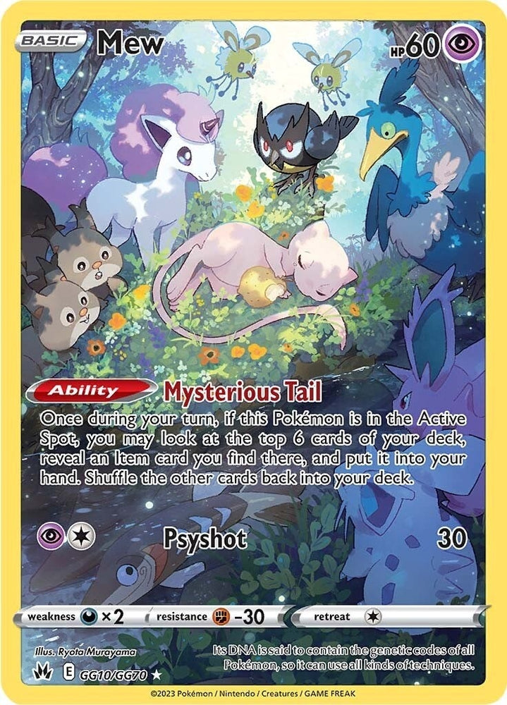 Image for Mew (GG10/GG70) [Crown Zenith: Galarian Gallery]