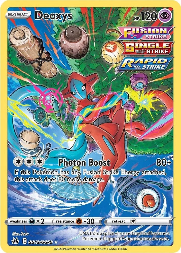 Image for Deoxys (GG12/GG70) [Crown Zenith: Galarian Gallery]