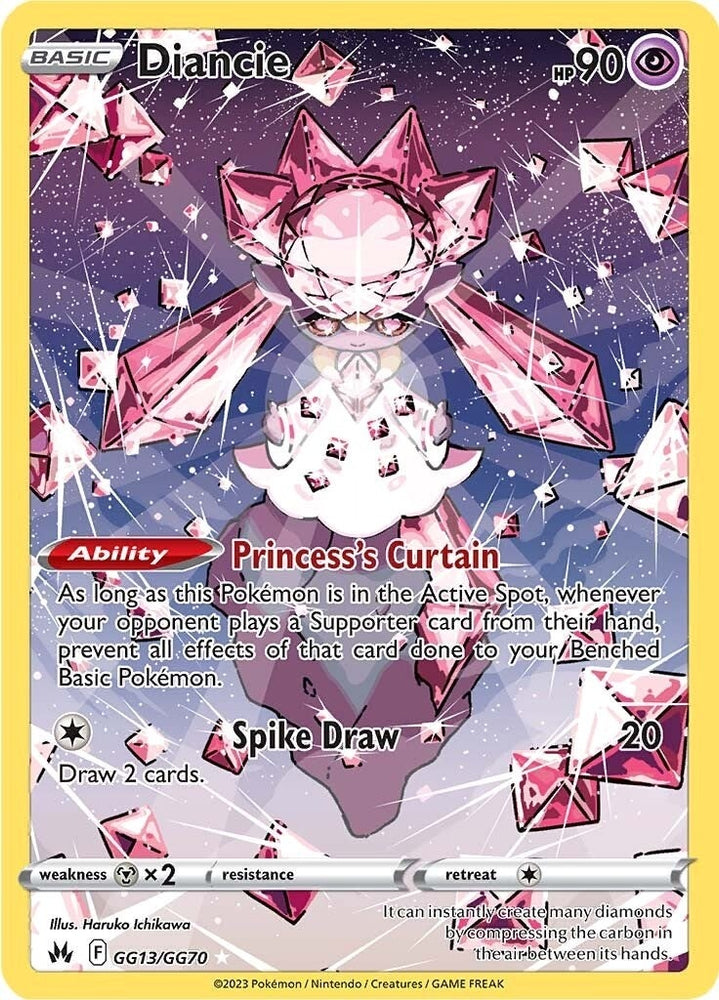 Image for Diancie (GG13/GG70) [Crown Zenith: Galarian Gallery]