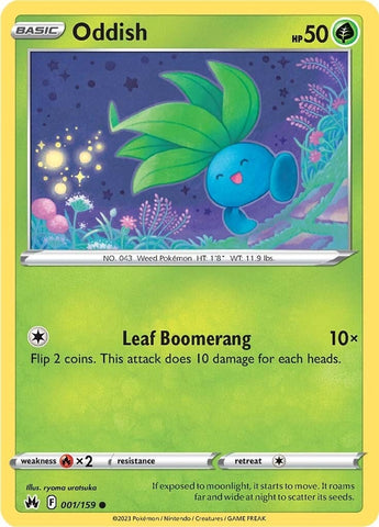 Image for Oddish (001/159) [Crown Zenith]