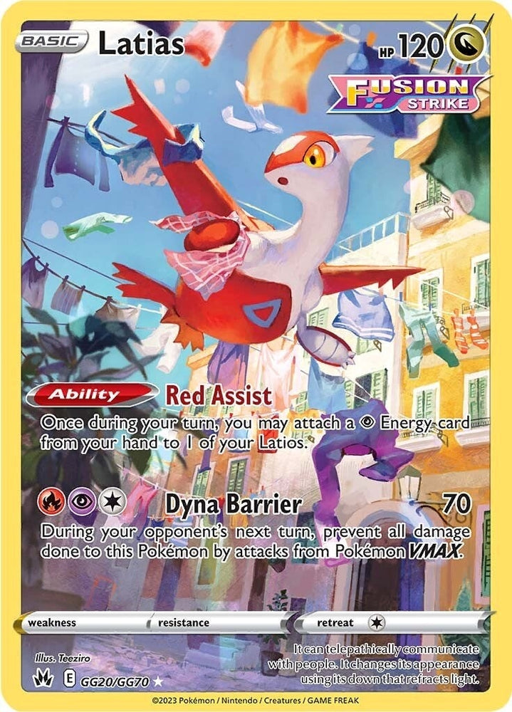 Image for Latias (GG20/GG70) [Crown Zenith: Galarian Gallery]