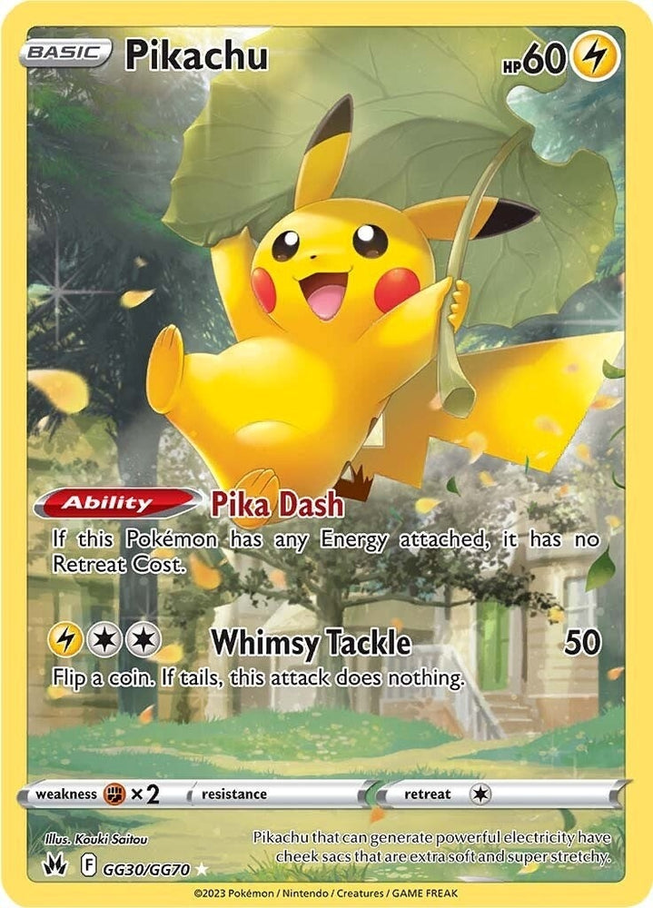 Image for Pikachu (GG30/GG70) [Crown Zenith: Galarian Gallery]