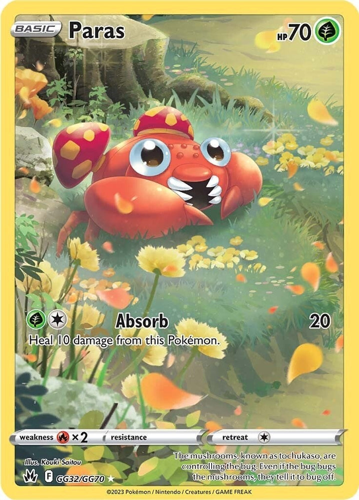 Image for Paras (GG32/GG70) [Crown Zenith: Galarian Gallery]