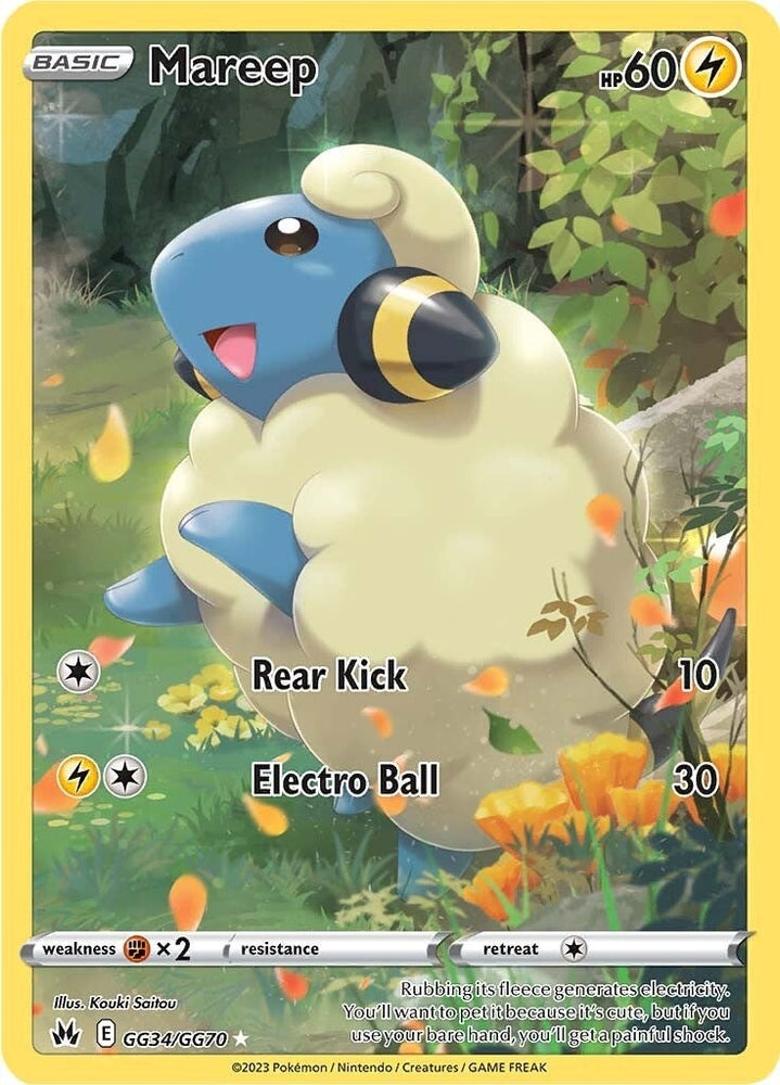 Image for Mareep (GG34/GG70) [Crown Zenith: Galarian Gallery]