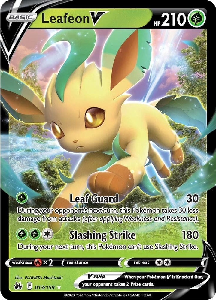 Image for Leafeon V (013/159) [Crown Zenith]