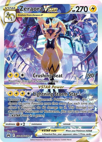 Image for Zeraora VSTAR (GG43/GG70) - Pokemon