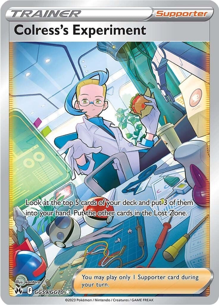 Image for Colress's Experiment (GG59/GG70) [Crown Zenith: Galarian Gallery]