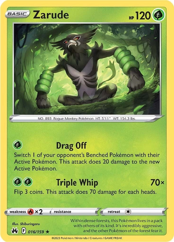 Image for Zarude (016/159) - Pokemon