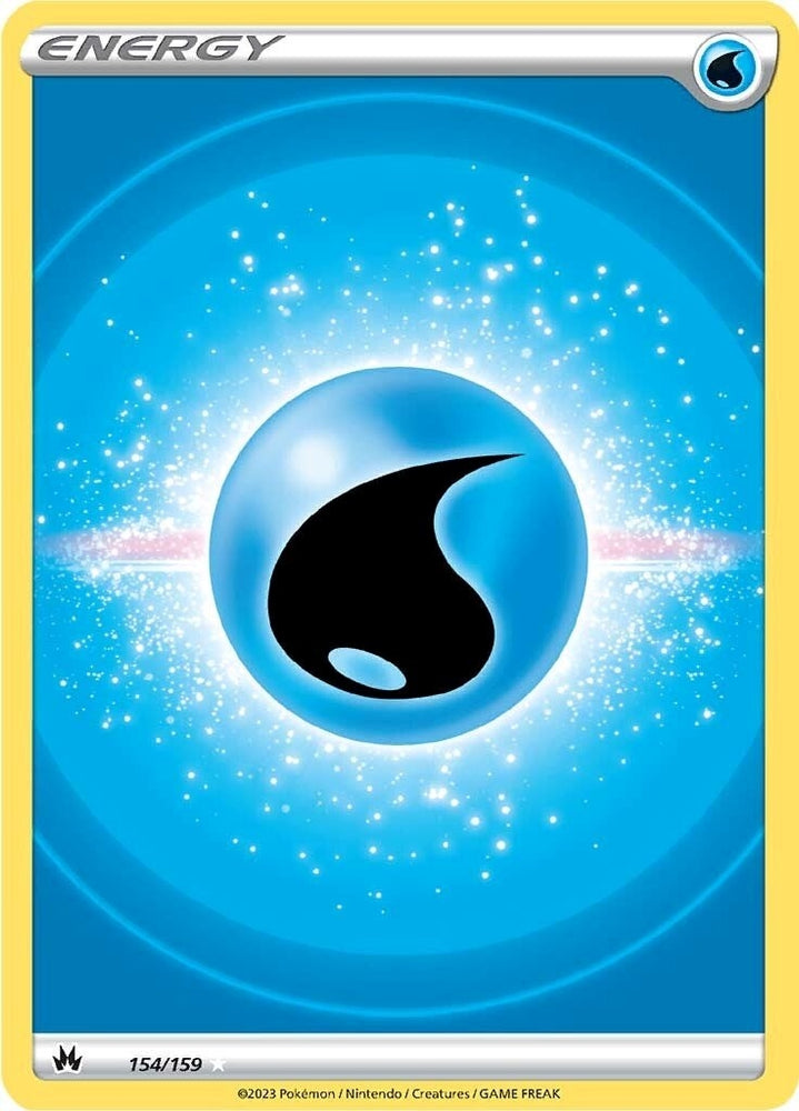 Image for Water Energy (Texture Full Art) (154/159) [Crown Zenith]