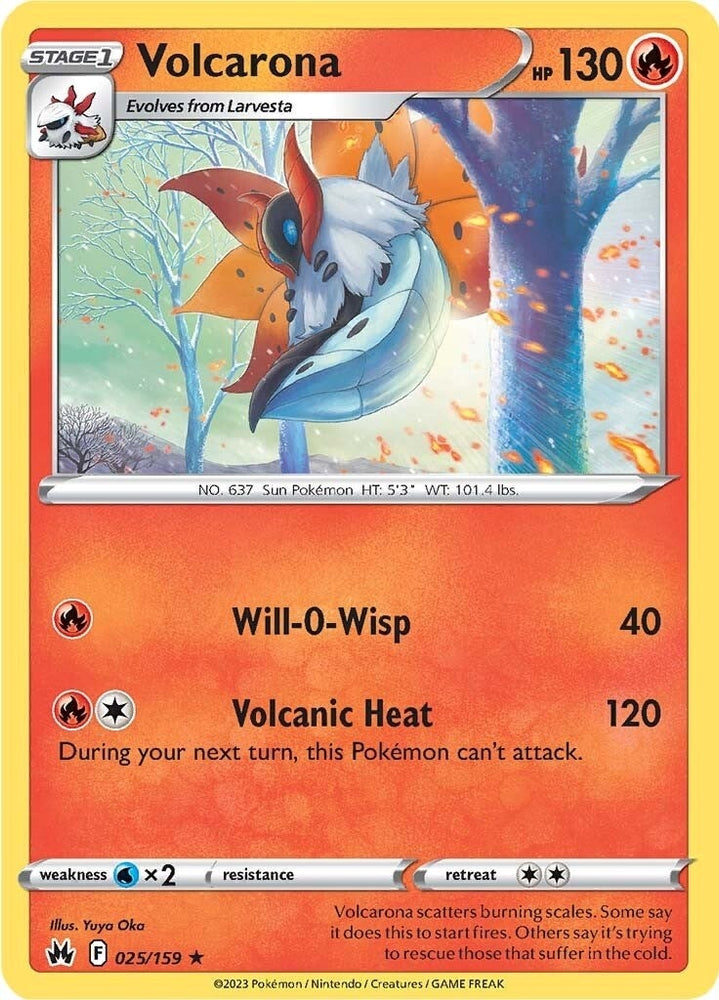 Image for Volcarona (025/159) [Crown Zenith]