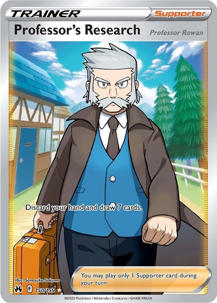 Image for Professor's Research (Full Art) (150/159) [Crown Zenith]