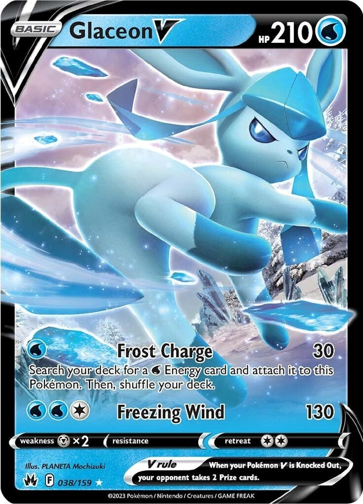 Image for Glaceon V (038/159) [Crown Zenith]