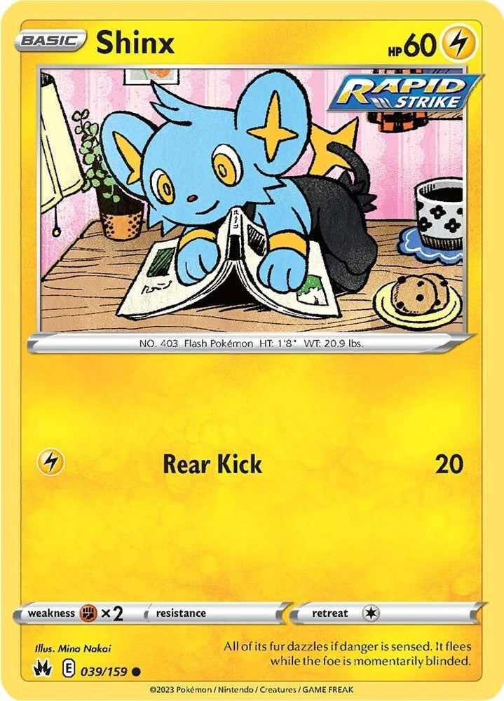 Image for Shinx (39) (039/159) [Crown Zenith]
