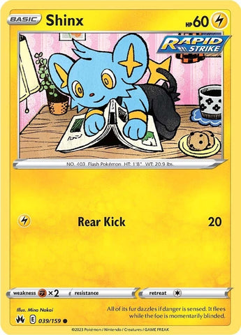 Image for Shinx (39) (039/159) [Crown Zenith]