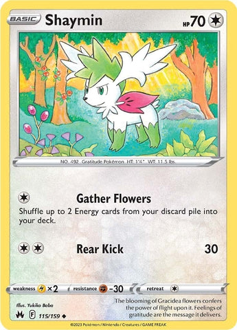 Image for Shaymin (115/159) - Pokemon