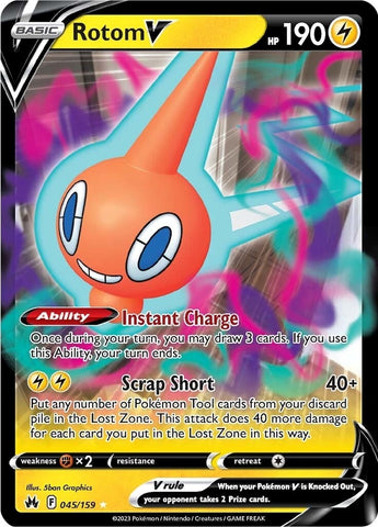 Image for Rotom V (045/159) - Pokemon