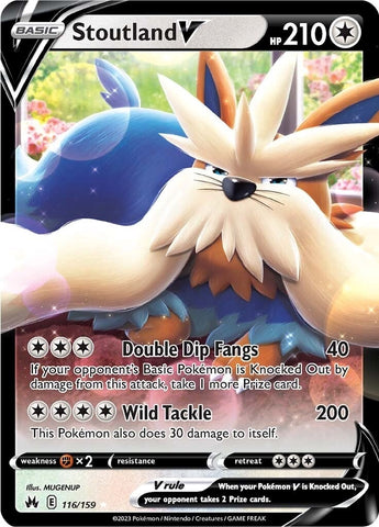 Image for Stoutland V (116/159) - Pokemon