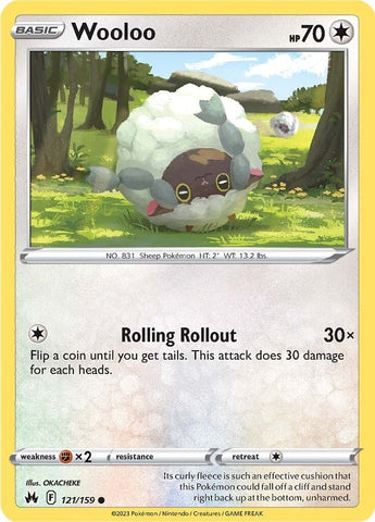Image for Wooloo (121/159) - Pokemon