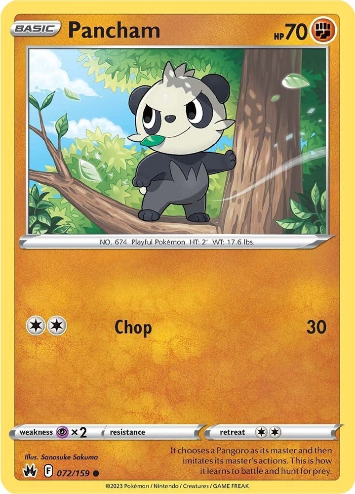 Image for Pancham (072/159) [Crown Zenith]