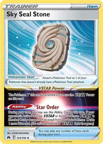 Image for Sky Seal Stone (143/159) - Pokemon