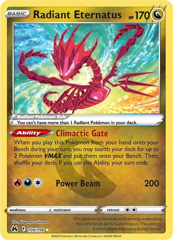 Image for Radiant Eternatus (105/159) [Crown Zenith]