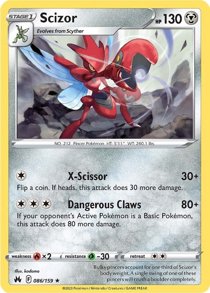 Image for Scizor (086/159) [Crown Zenith]