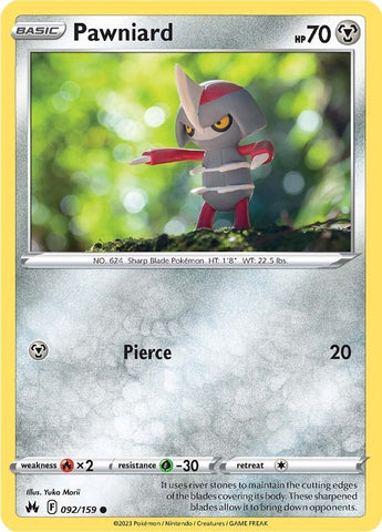 Image for Pawniard (92) (092/159) [Crown Zenith]