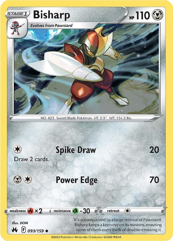 Image for Bisharp (093/159) [Crown Zenith]