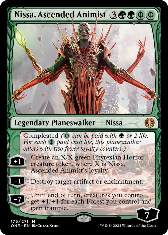 Image for Nissa, Ascended Animist (175) [Phyrexia: All Will Be One]
