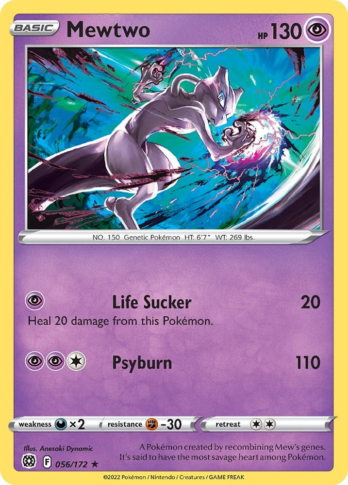 Mewtwo - 056/172 (Cosmos Holo) (056/172) (Miscellaneous Cards & Products)