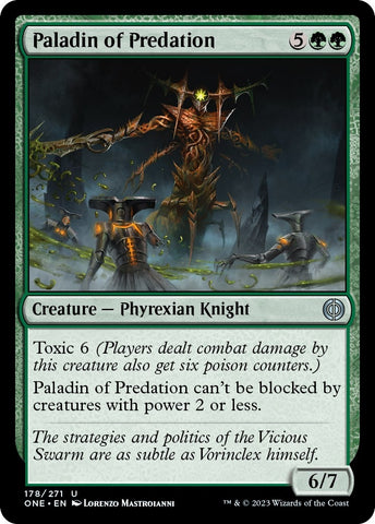 Image for Paladin of Predation (178) [Phyrexia: All Will Be One]