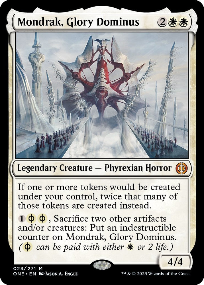 Image for Mondrak, Glory Dominus (23) [Phyrexia: All Will Be One]