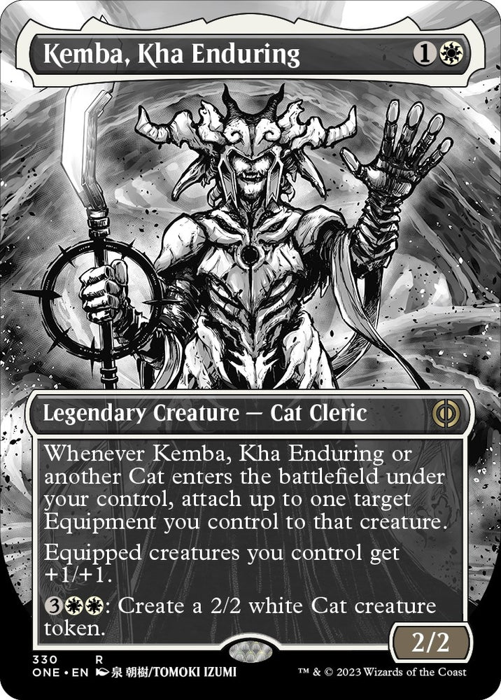 Image for Kemba, Kha Enduring (Borderless) (330) [Phyrexia: All Will Be One]