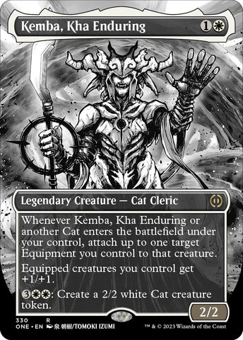 Image for Kemba, Kha Enduring (Borderless) (330) [Phyrexia: All Will Be One]