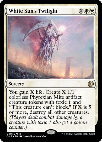 Image for White Sun's Twilight (38) [Phyrexia: All Will Be One]