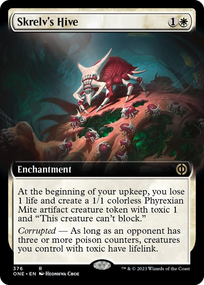 Image for Skrelv's Hive (Extended Art) (376) [Phyrexia: All Will Be One]