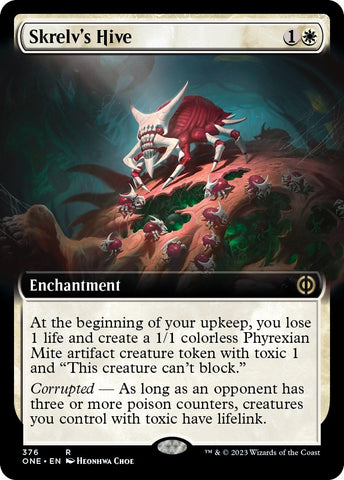 Image for Skrelv's Hive (Extended Art) (376) [Phyrexia: All Will Be One]