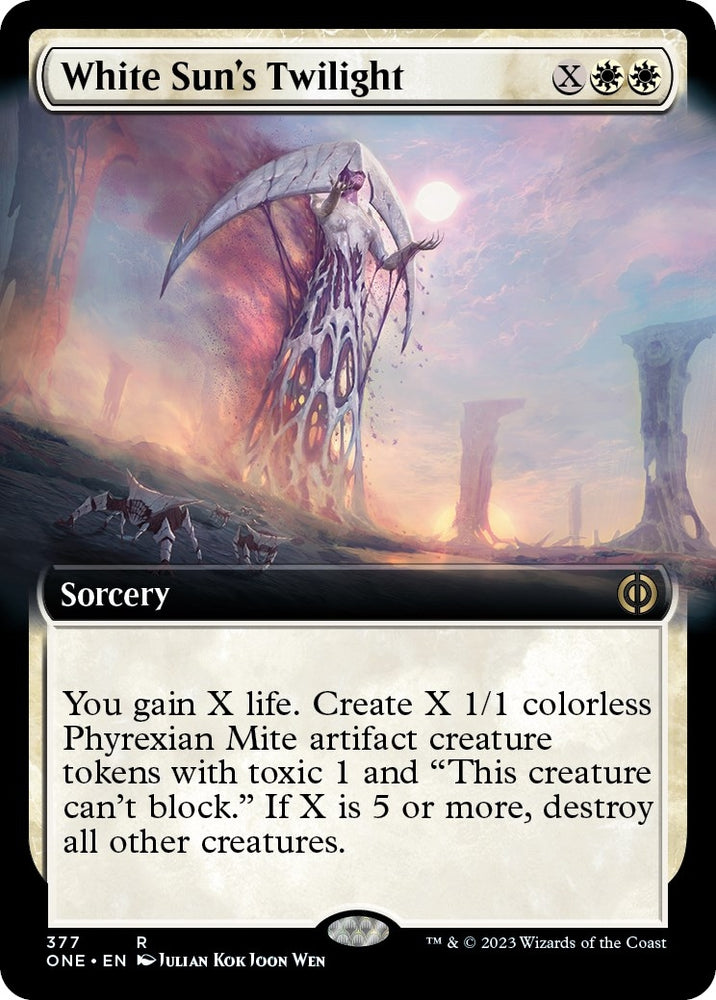 Image for White Sun's Twilight (Extended Art) (377) [Phyrexia: All Will Be One]