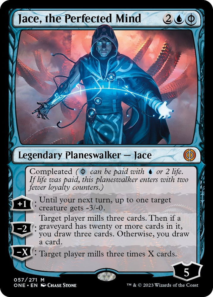 Image for Jace, the Perfected Mind (57) [Phyrexia: All Will Be One]