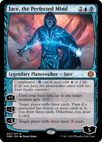 Image for Jace, the Perfected Mind (57) [Phyrexia: All Will Be One]