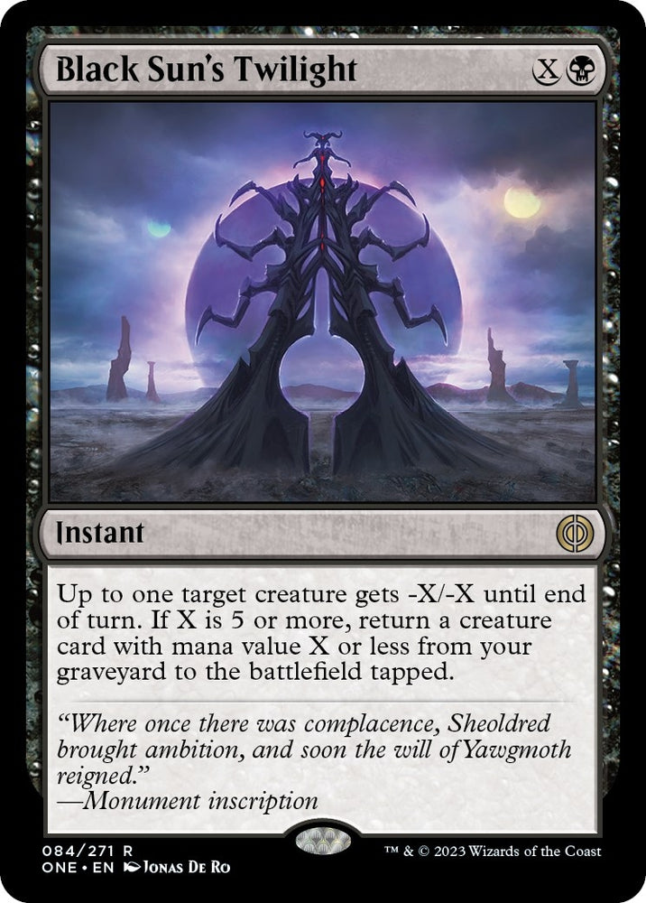 Image for Black Sun's Twilight (84) [Phyrexia: All Will Be One]