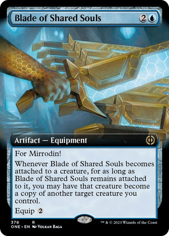 Image for Blade of Shared Souls (Extended Art) (378) [Phyrexia: All Will Be One]