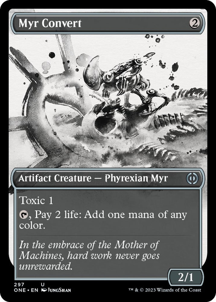 Image for Myr Convert (Showcase) (297) [Phyrexia: All Will Be One]