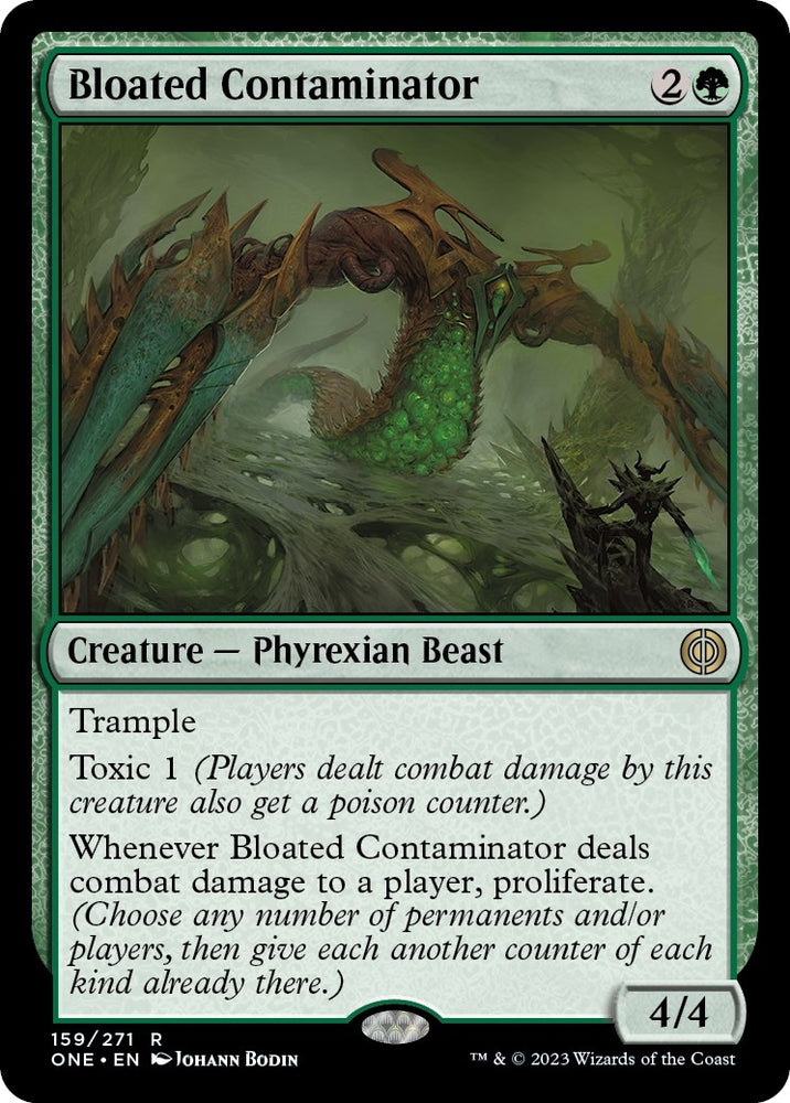 Image for Bloated Contaminator (159) [Phyrexia: All Will Be One]