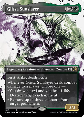 Image for Glissa Sunslayer (Showcase) (318) [Phyrexia: All Will Be One]