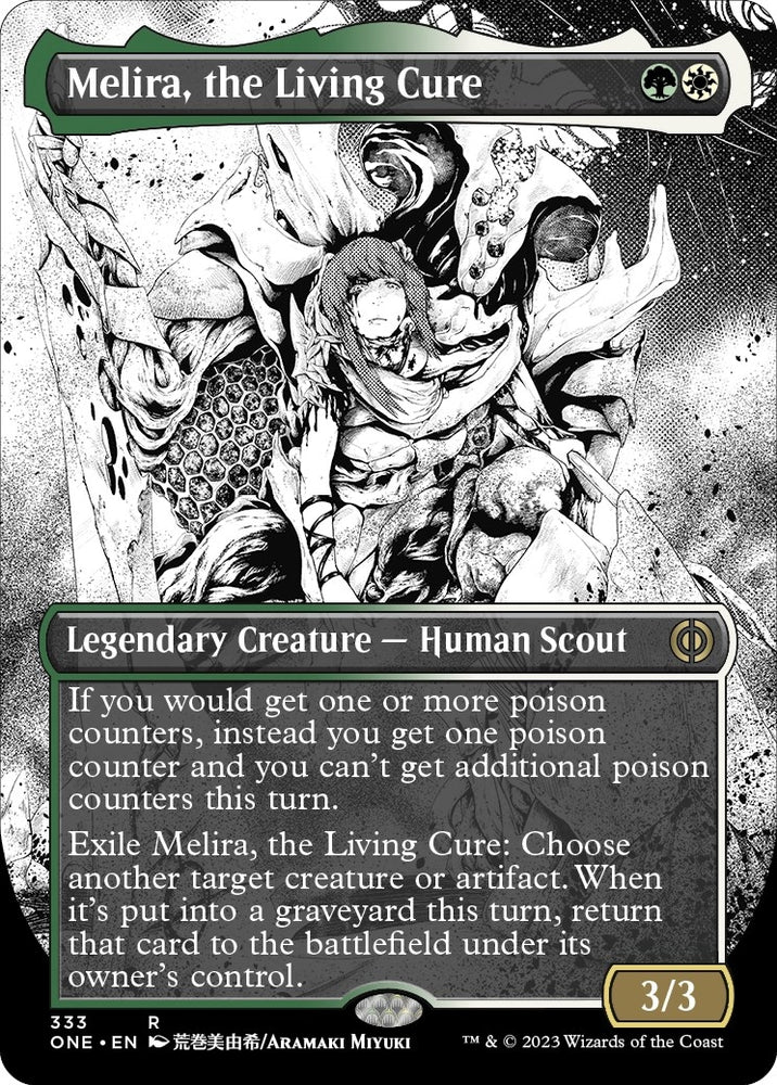 Image for Melira, the Living Cure (Borderless) (333) [Phyrexia: All Will Be One]