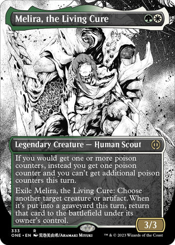 Image for Melira, the Living Cure (Borderless) (333) [Phyrexia: All Will Be One]